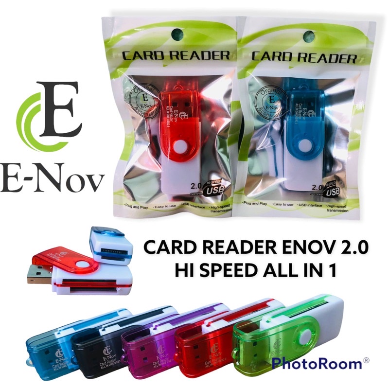 GROSIR CARDREADER ENOV USB 2.0 HIGH SPEED ALL IN ONE