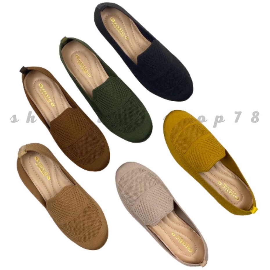 Sepatu Flatshoes Wanita Rajut Gratica PS 11