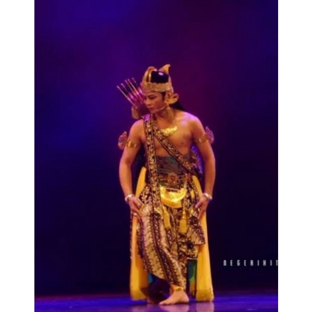 Kostum Tari Wayang Orang Abimanyu