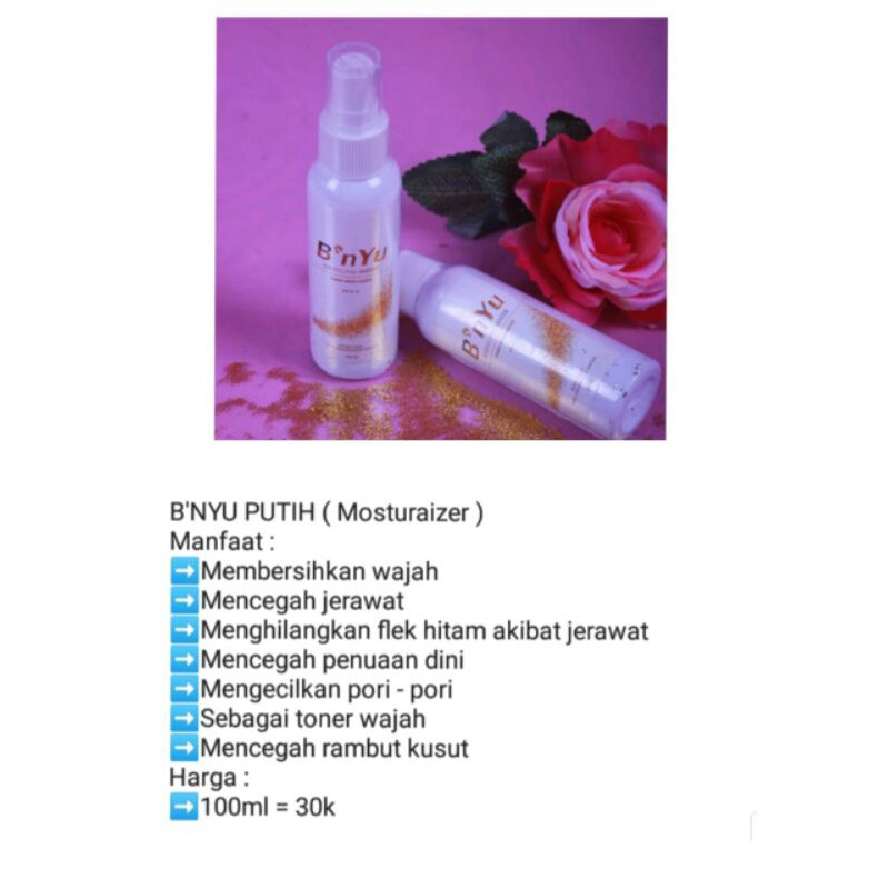 

B'nYu Sparkling Water Putih