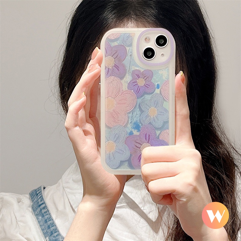 XIAOMI Casing Softcase TPU Redmi Note 10 10s 9 8 9pro 10pro Max Plus 9s 9T 9 10 9A 9C 10C X3 Pro X3 NFC M3 Motif Bunga Retro