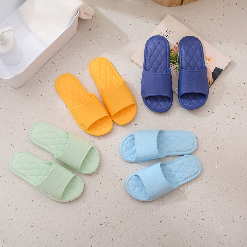 BV.ID SW675 SANDAL RUMAH SLOP KARET TEBAL POLOS WANITA IMPORT SENDAL EVA EMPUK ANTI LICIN COD