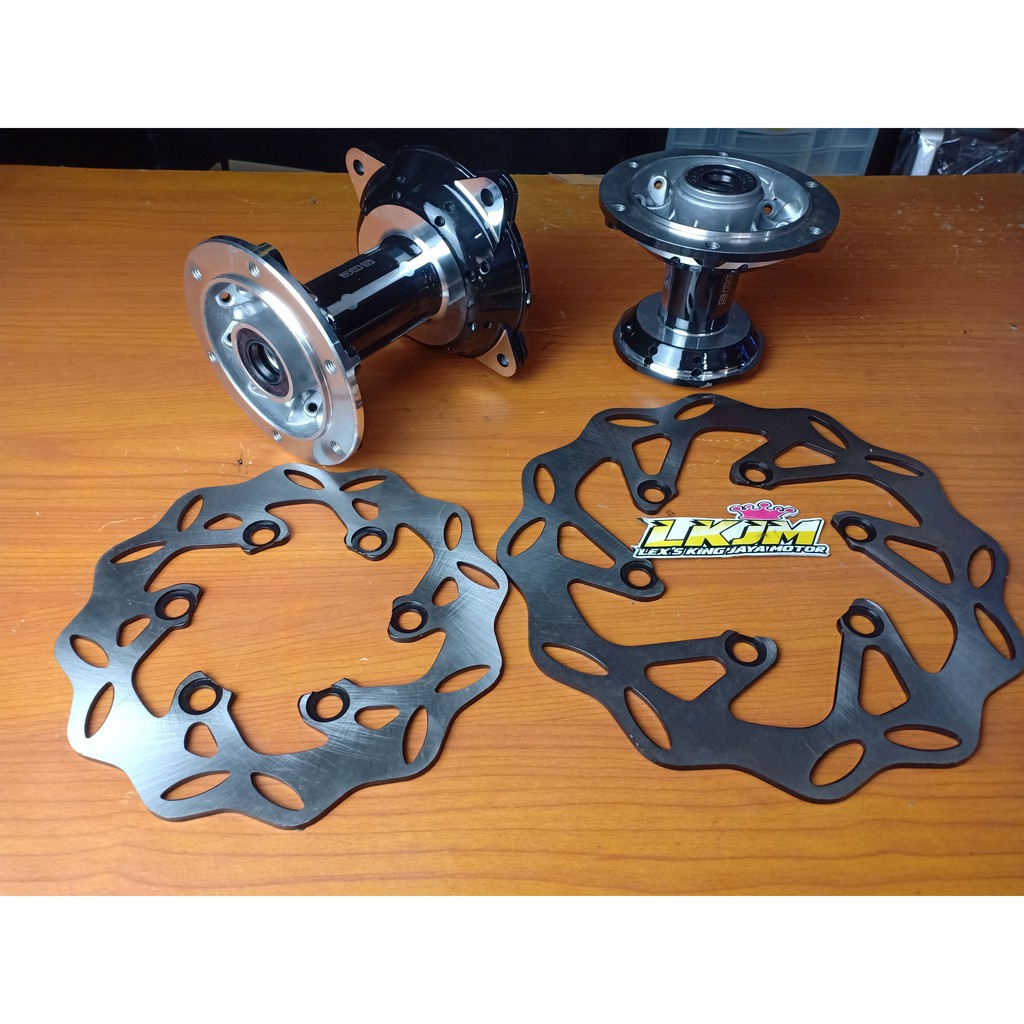 TROMBOL.SET.KLX150.DBS.(HITAM)