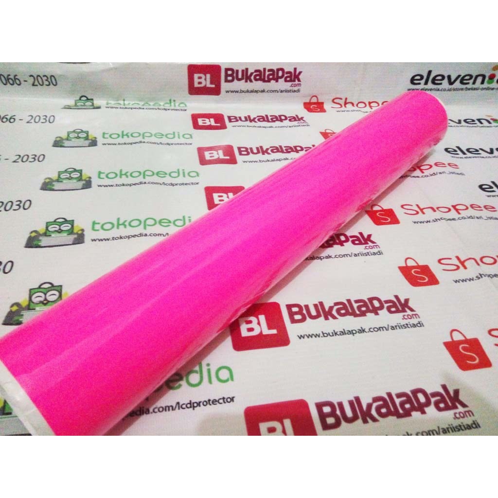

Scotlite Skotlet Stiker Sticker merah jambu pink ping stabilo glossy
