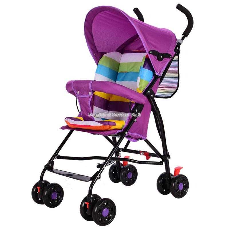 SPARKY Foldable Children Trolley Baby Stroller with Fence - SW517