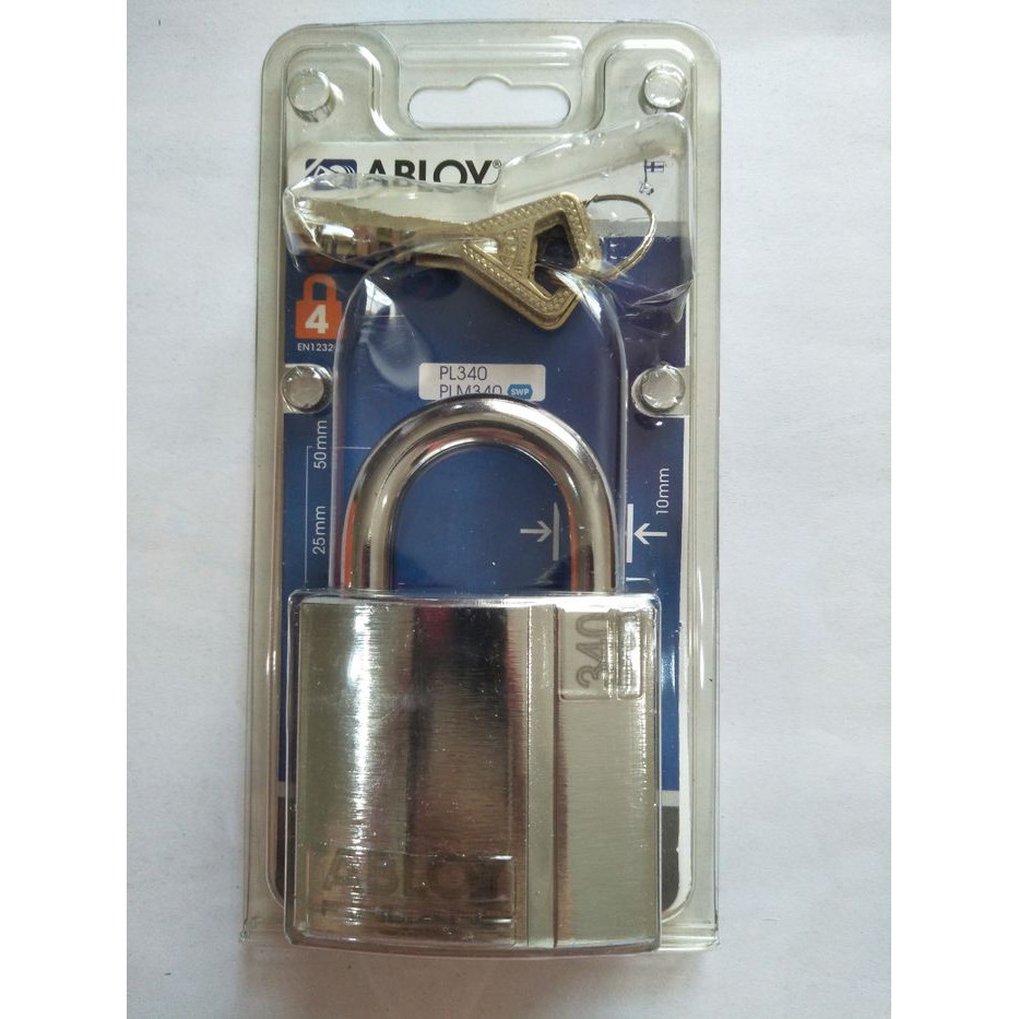 gembok ABLOY 340C/25  Gembok abloy  Gembok
