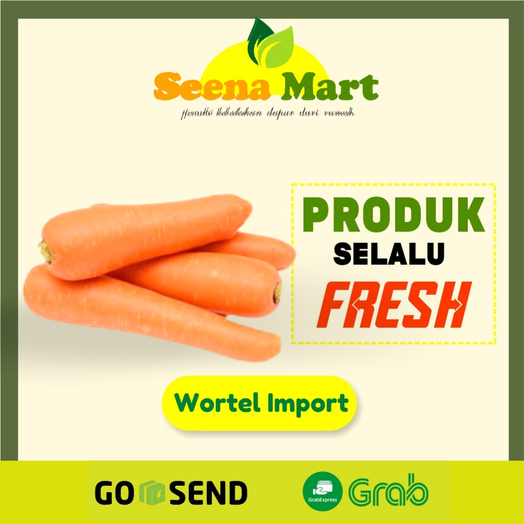 

Wortel Impor Wortel Buah Sayuran Segar 250 gr 500 gr Wortel Import Pasar Lampung