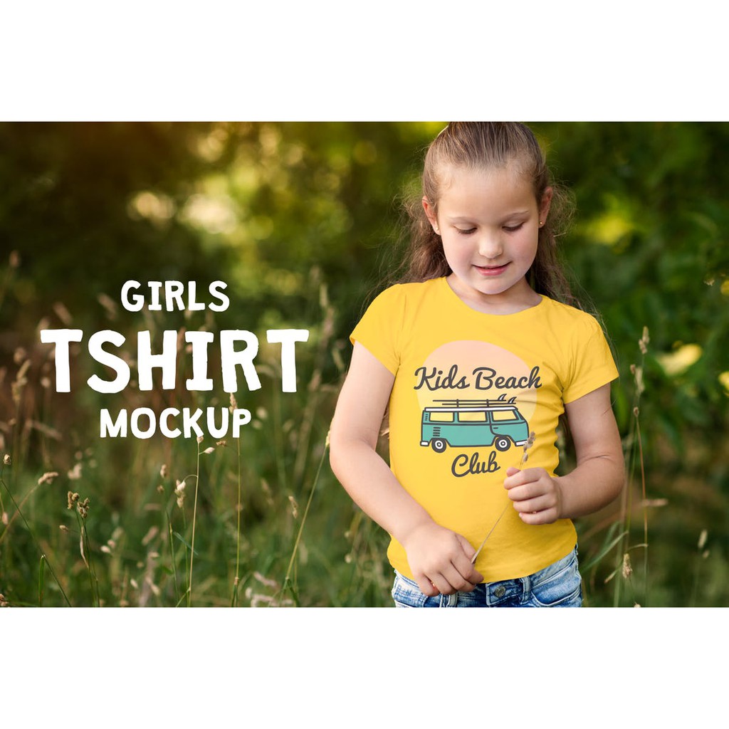 Download Mockup Kaos Wanita Yellow Images