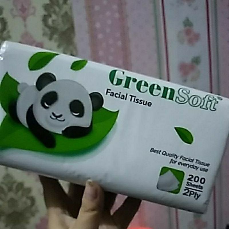Facial Tissue GreenSoft 200sheet
