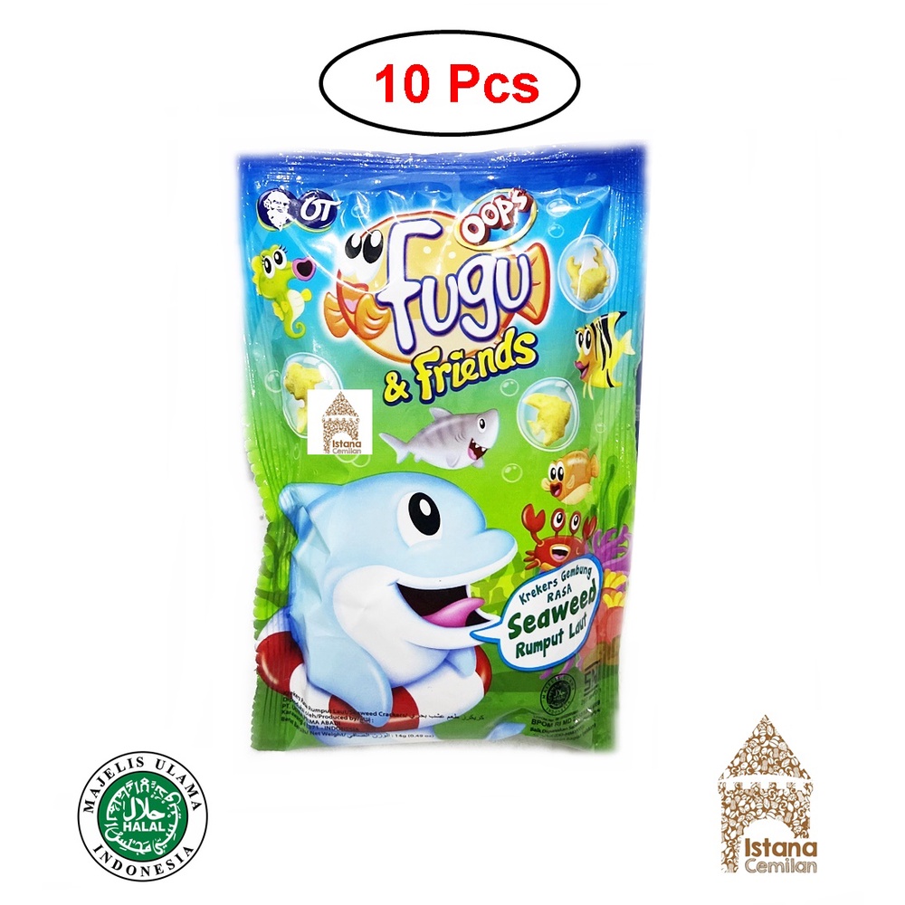 OOPS Fugu Puff Crackers (isi 10 pcs)