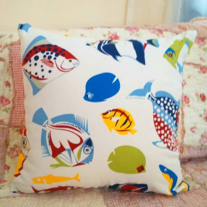 Sarung Bantal Sofa Canvas Import