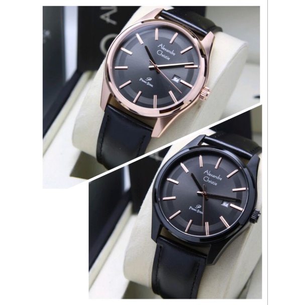 Jam Tangan Pria Alexandre Christie AC 1027 MD Kulit Original