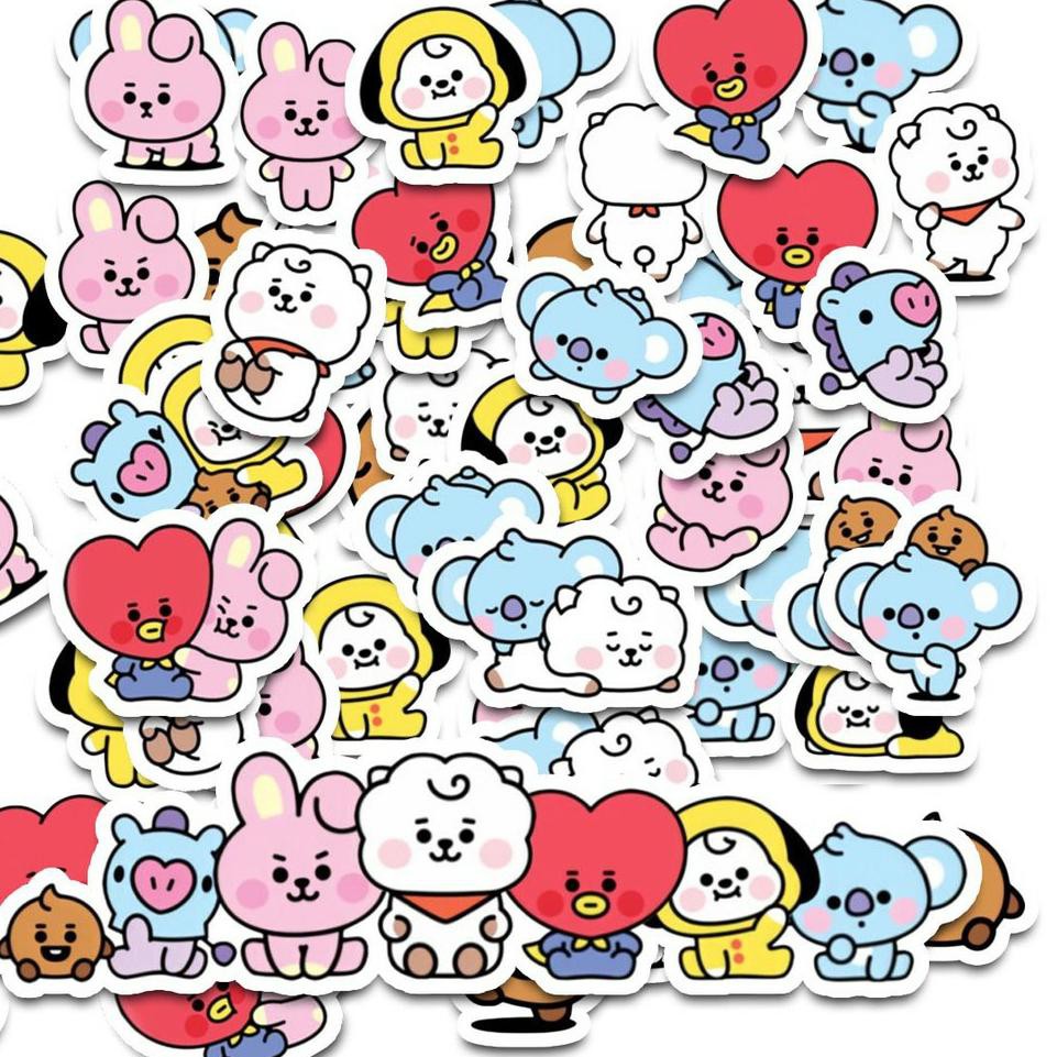 

Best Product V78 Sticker BT21 baby stiker lucu Cute 9D DZ WPL