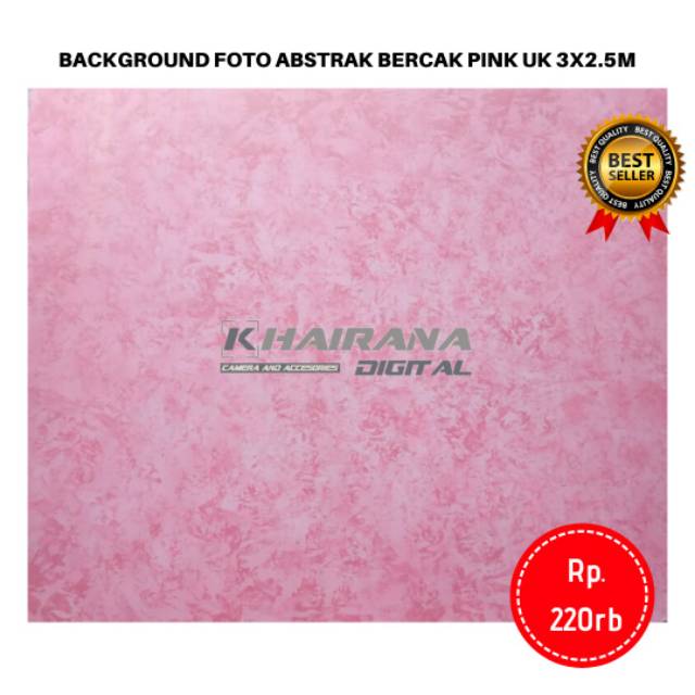 Kain Background Backdrop Studio Latar Foto Abstrak Bercak Pink 3x2 5m Shopee Indonesia