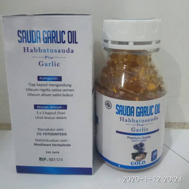 

Sauda Garlic Oil 200