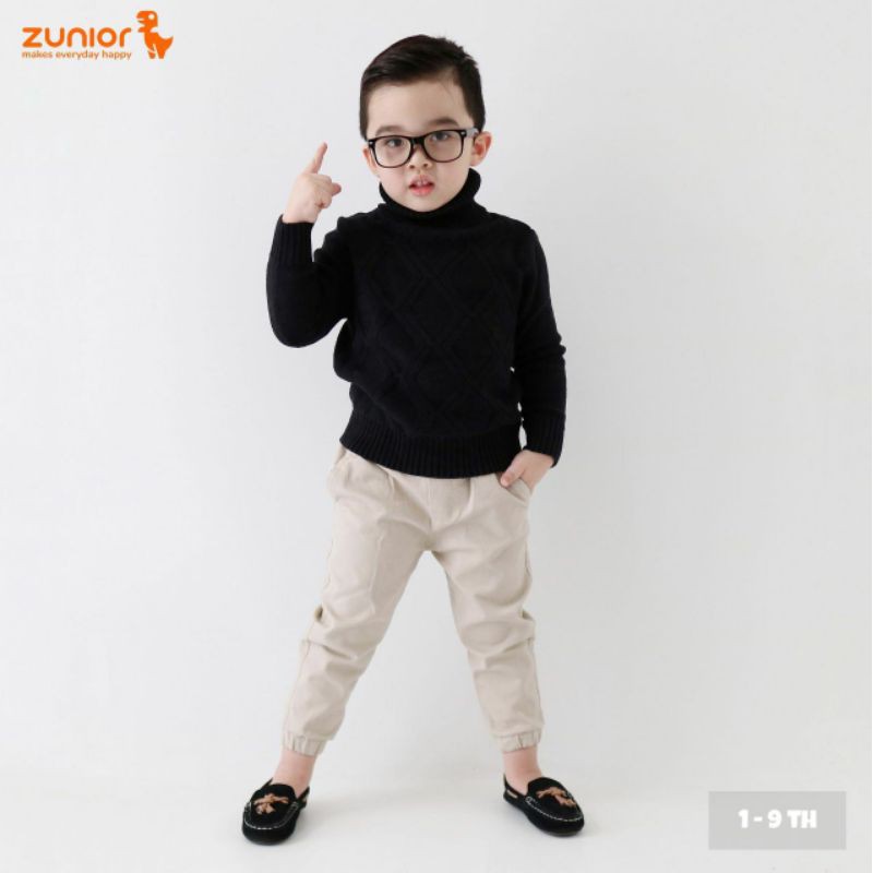 Jogger Anak Zunior Premium Cream