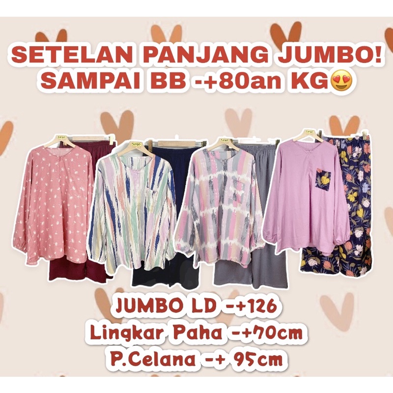 ONE SET JUMBO BUSUI/ONE SET MUSLIM BUSUI/ONE SET PANJANG