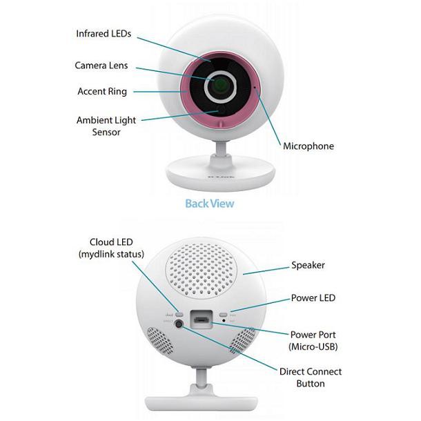 D-Link DCS-700L Webcam Wifi Baby Camera Kamera Pengintai Penjaga Bayi / Anak