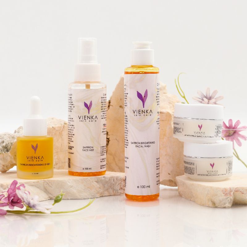 Vienka Skincare Saffron Brightening Series Complex