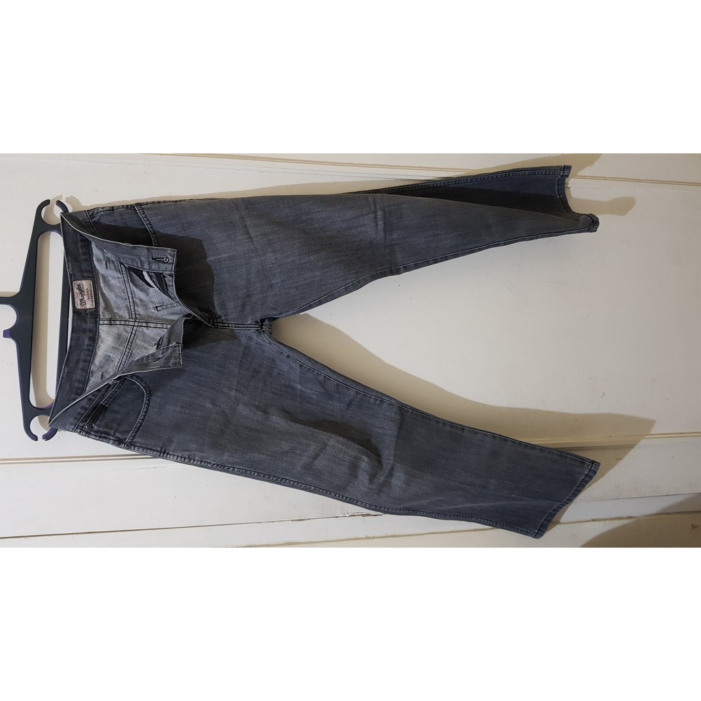 Celana JEANS Jins Jin WRANGLER ORIGINAL Warna Hitam