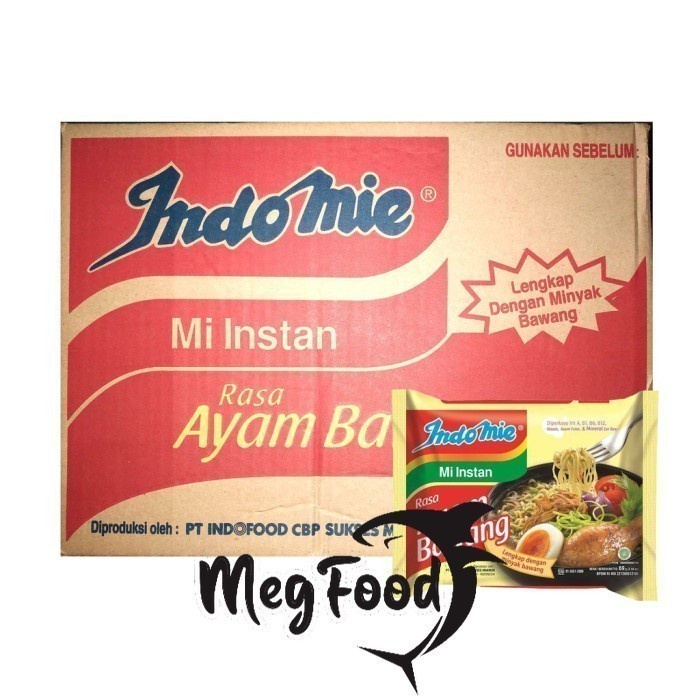 

Indomie Mie Instan Rasa Ayam Bawang - 1 Dus / Karton