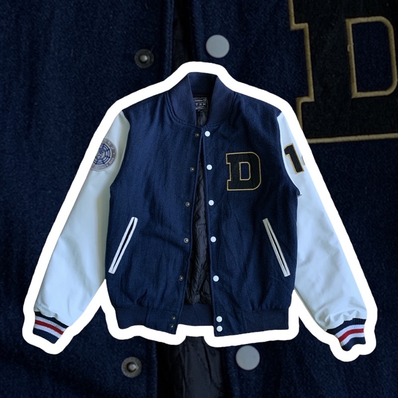 THRIFT VARSITY JAKET DONGGUK UNIVERSITY / VARSITY LEATHER UNIVERSITY