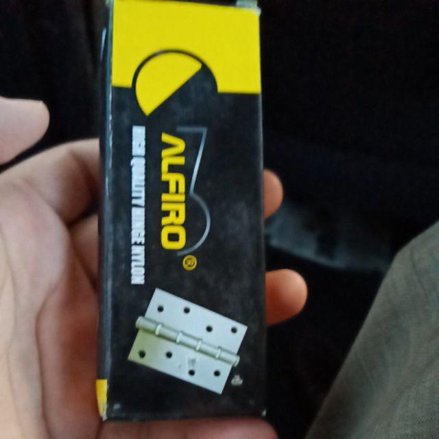 Engsel Nylon Iron Besi Hinge Alfiro 4x3x2mm 4 Nr, Engsel Pintu Jendela Kupu Nylon 3 Inch Dan 4 Inch