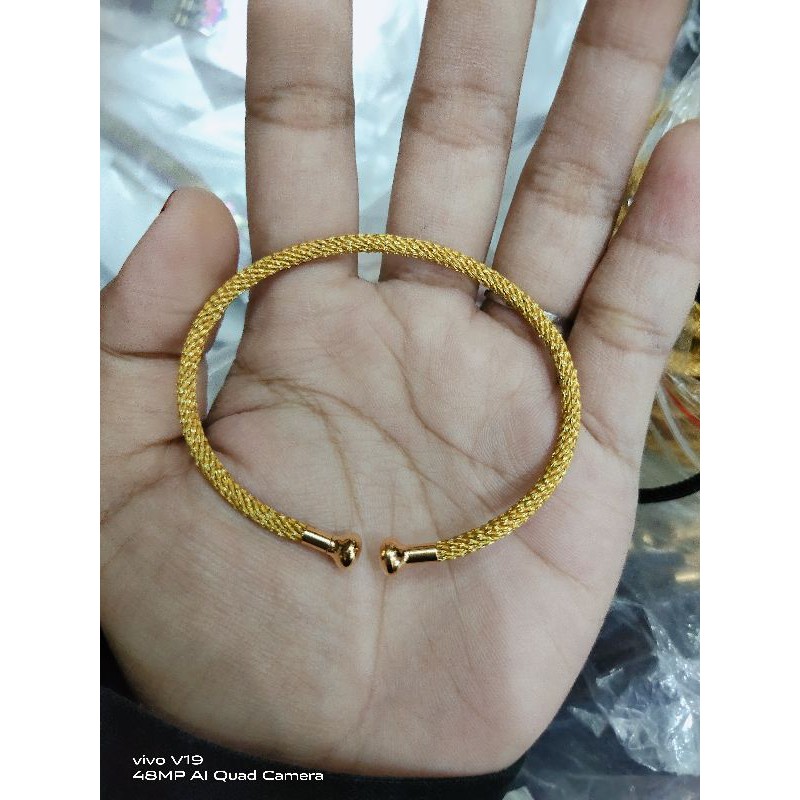 gelang kawat model bulat baru