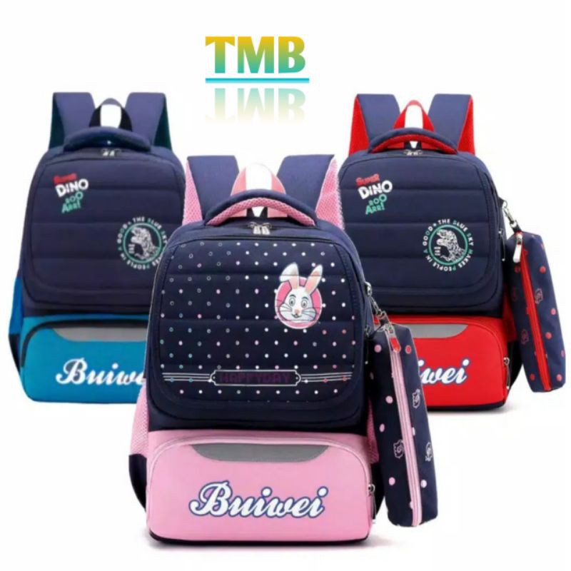 Tas Ransel Anak Sekolah Karakter Fashion Kids Backpack Cute Murah Batam Tas Kanvas