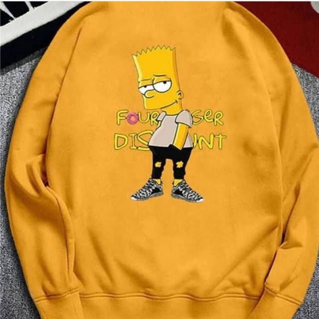 the simpsons sweater