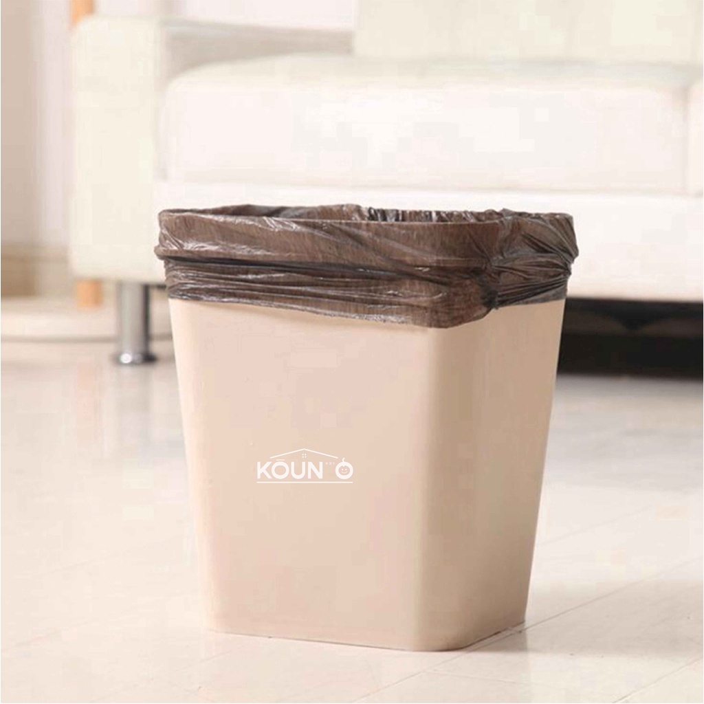 Kantong Plastik Sampah Roll Gulungan Rumah Tangga Dapur Plastik Kresek Garbage Bags Go Green Isi 20