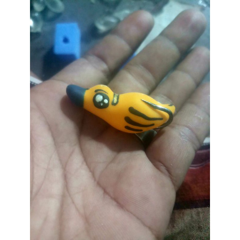 molding/ cetakan soft frog model bebek