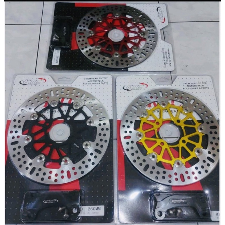 DISC BRAKE PIRINGAN CAKRAM KTC 260 MM FLOATING MIO SOUL MIO SPORTY AEROX 125 XEON XEON GT 125 UK DIS