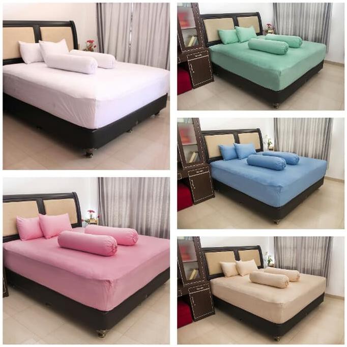 SPREI POLOS KATUN CVC 120X200 GROSIR