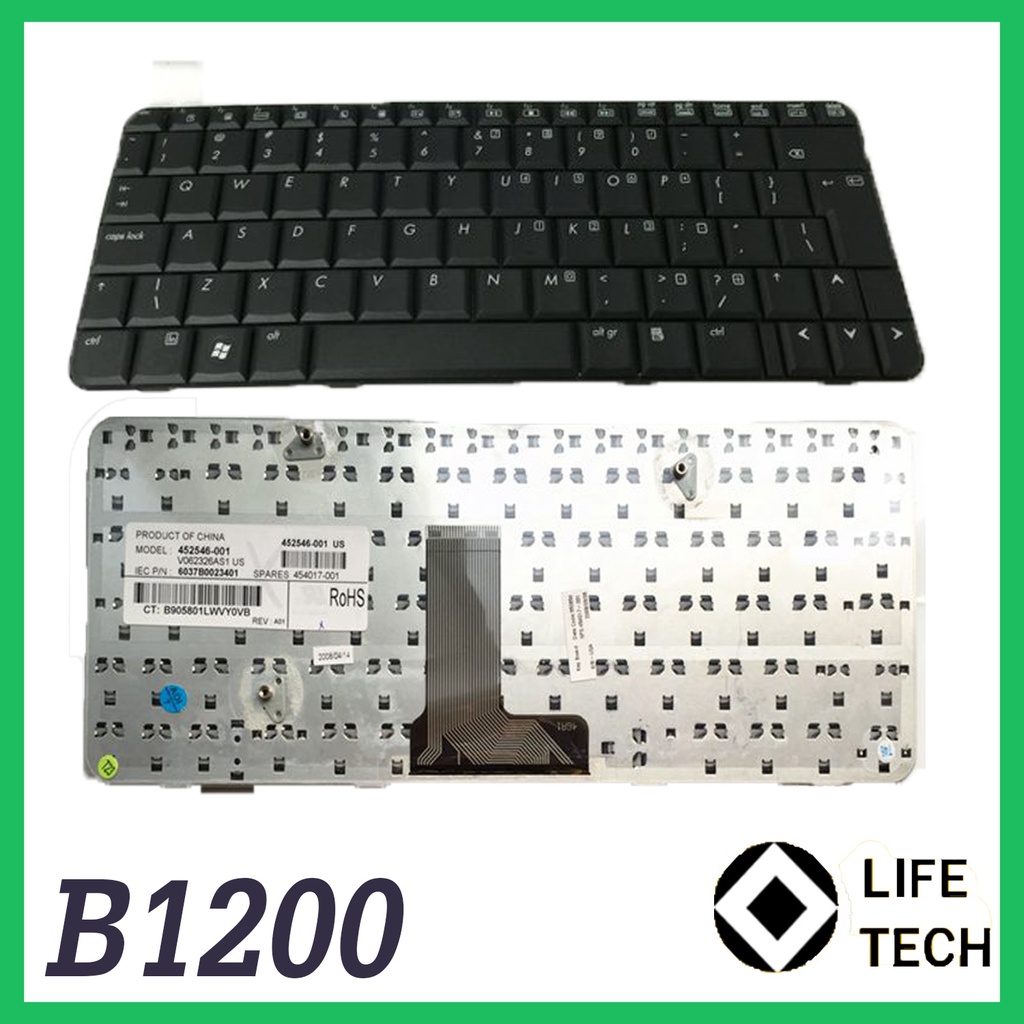 Keyboard Laptop HP Compaq Presario B1200 2210B B2200 2201B B1216 TX1000 TX1100 TX1200 TX1400
