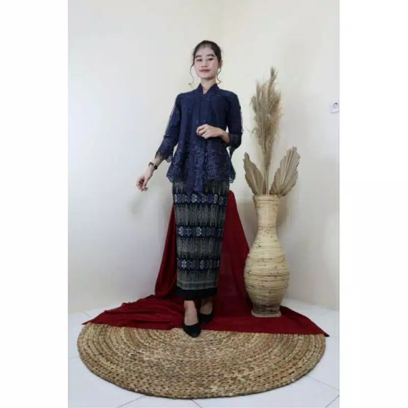 NEW SETELAN KEBAYA FLOY TILLE/KEBAYA MURAH/KEBAYA PESTA/KEBAYA TUNANGAN