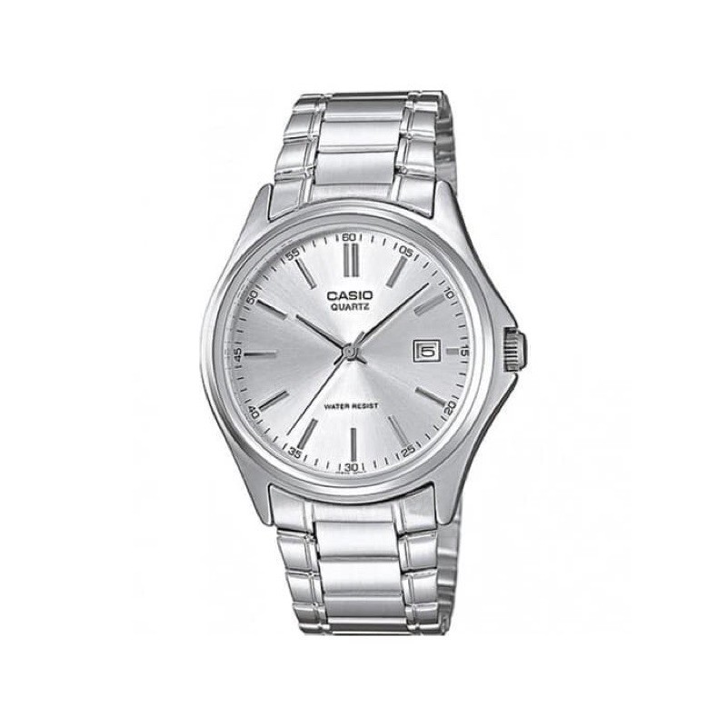 CASIO ORIGINAL MTP-1183A-7A / MTP 1183A 7A JAM TANGAN PRIA ANALOG STAINLESS