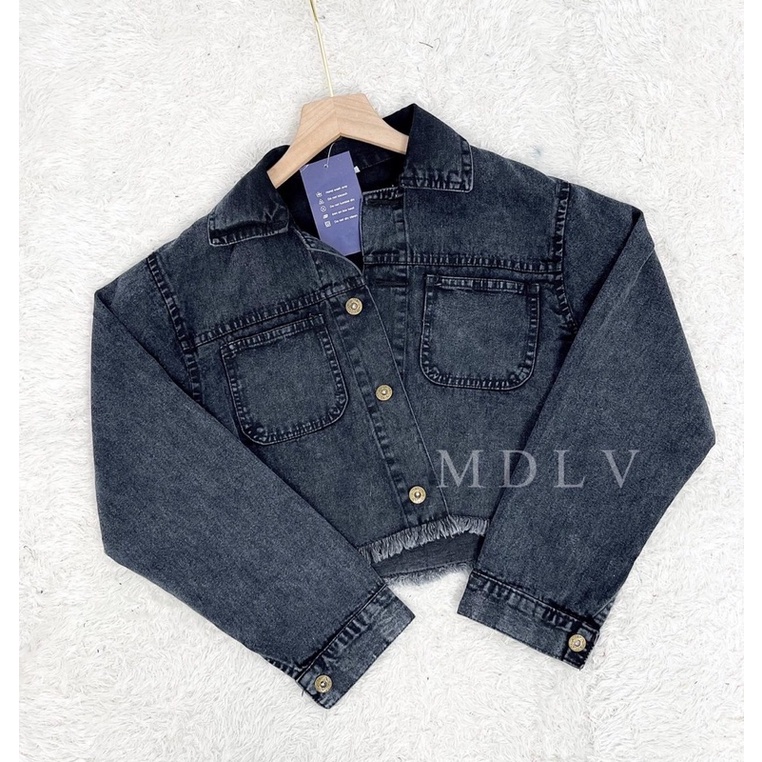 Jaket Jeans #060 Black Jeans Premium Jaket Jeans Import Good Quality Women Jeans Jaket Fashion Import