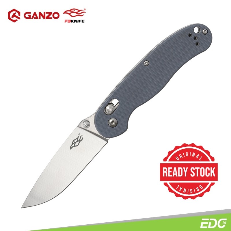 Ganzo Firebird FBKNIFE FB727S-GY 440C Steel G10 Gray Survival Tools