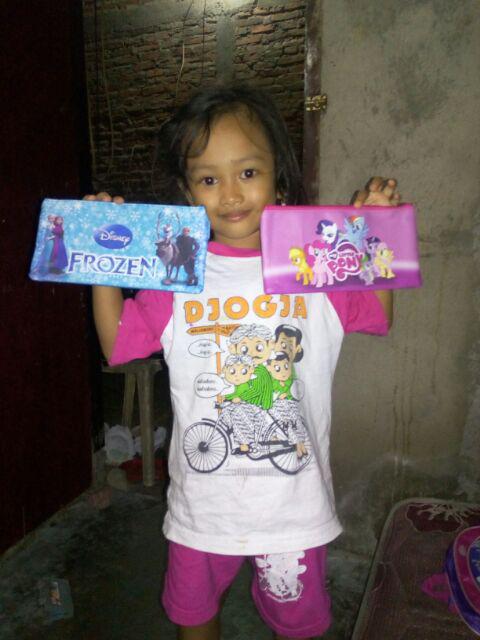 Mini Case Aneka Karakter (bisa Digunakan Menyimpan Alat Tulis, Uang, Kosmetik, Obat, Nota Dll)