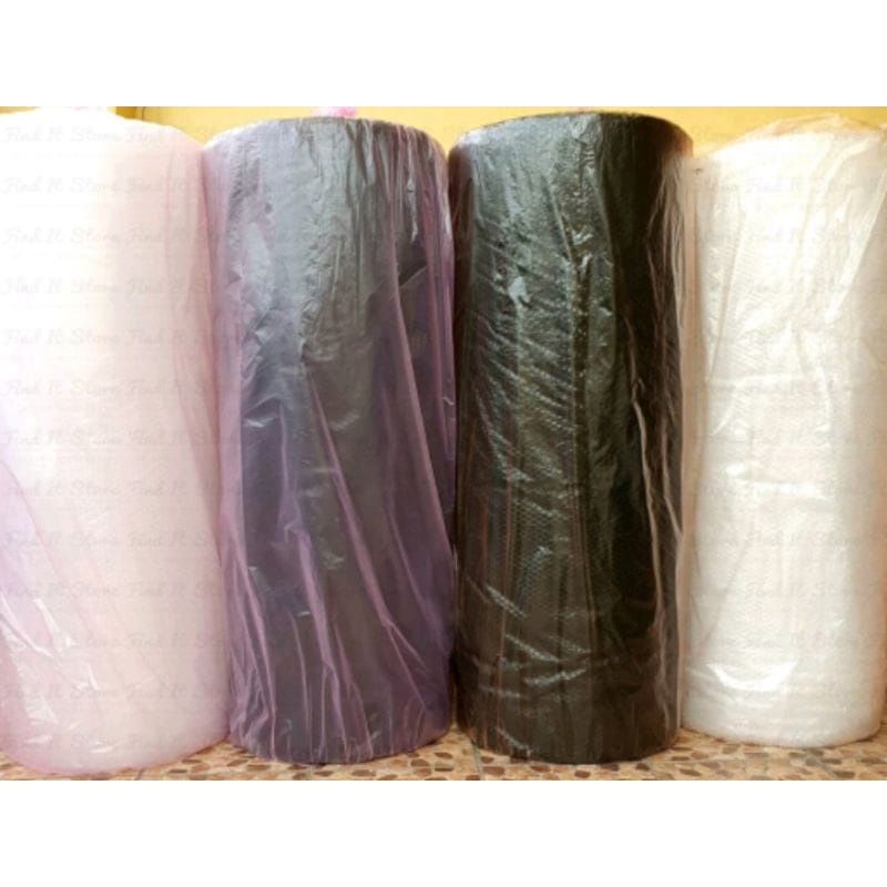 

1 ROL BUBBLE WRAP ECOLITE 1.25M X 50M (3KG) MURAH PREMIUM BENING HITAM