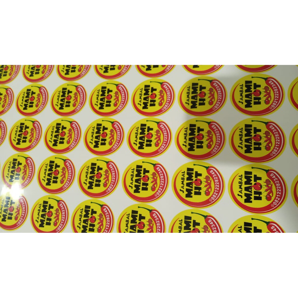 Stiker Label kemasan