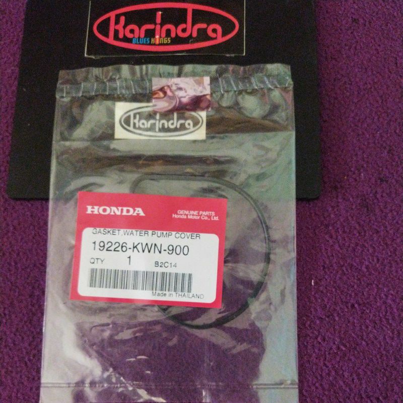 GASKET WATER PUMP VARIO 125 150 PCX 150 ADV ORIGINAL AHM