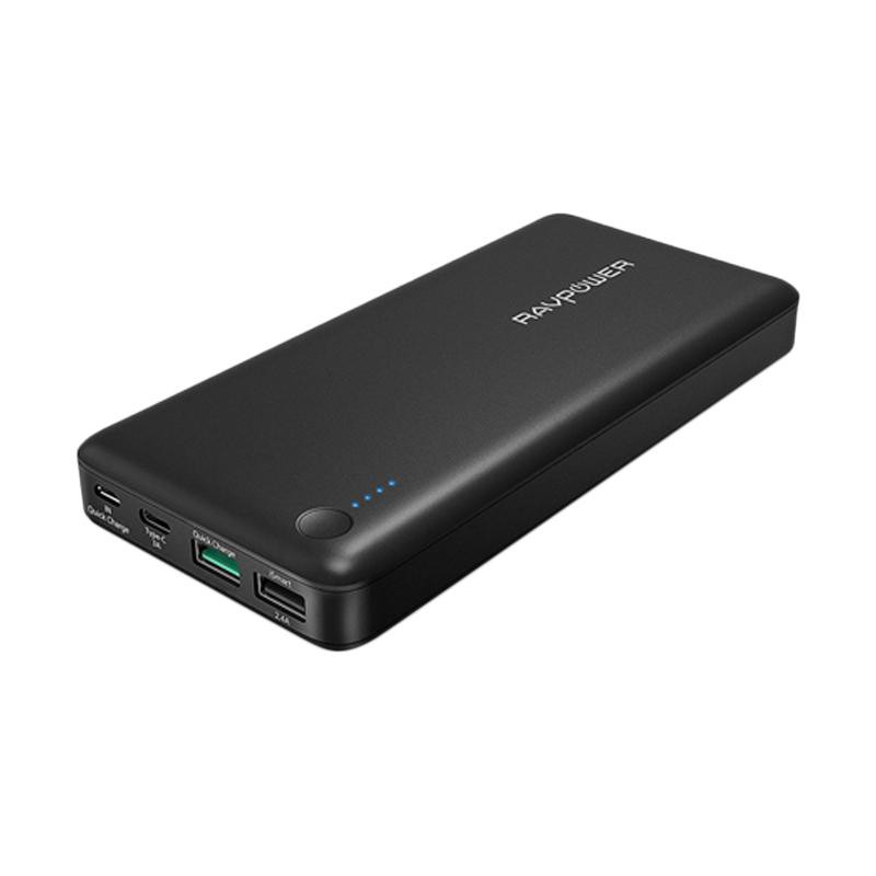 RAVPower RP-PB043 PowerBank 20100mAh PD Type C 30W Hitam