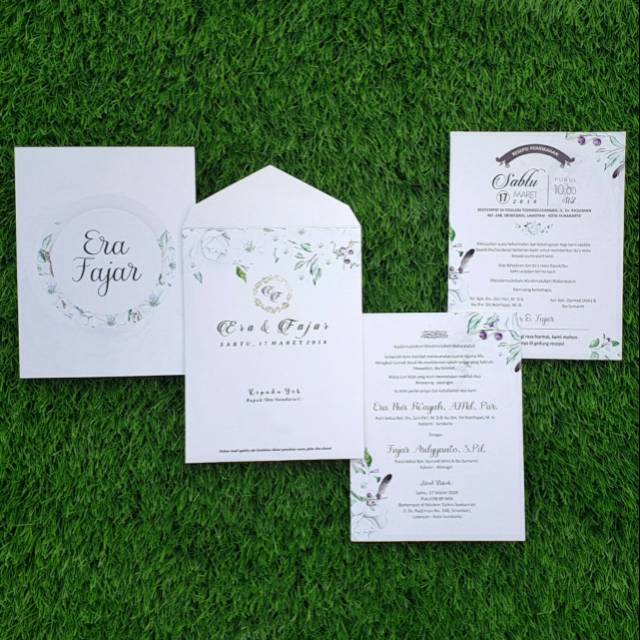 

Undangan Amplop Putih