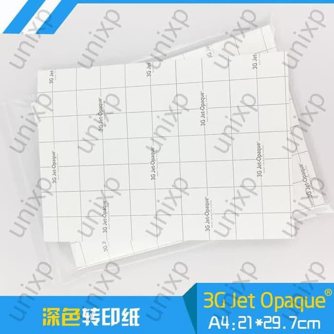 

ISALEl Transfer Paper 3G Jet Opaque USA ( Dark ) - A4