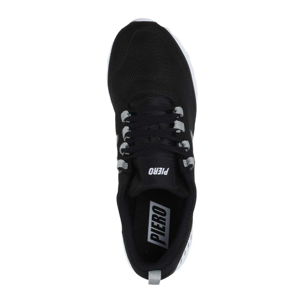 GEBYAR DISKON OJAN SPORT SEPATU SNEAKERS PIERO CITY PLUS BLACK WHITE ORIGINAL