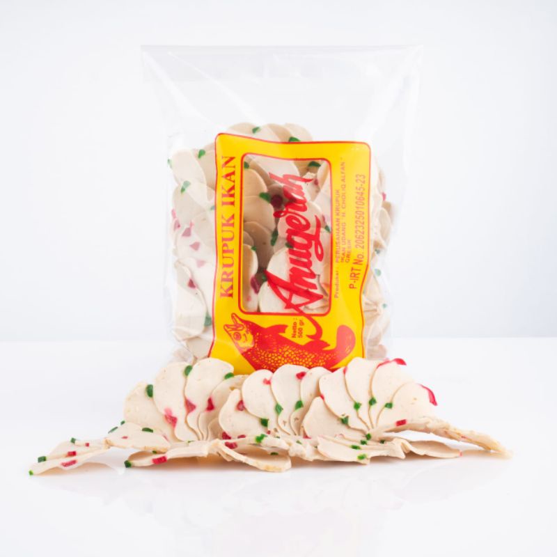 

Kerupuk Ikan Anugerah Model Kipas