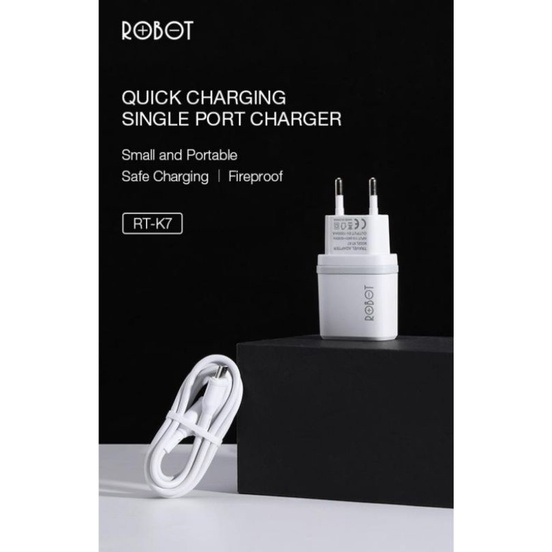 CHARGER ROBOT ORIGINAL RT-K7 1 USB 1.A