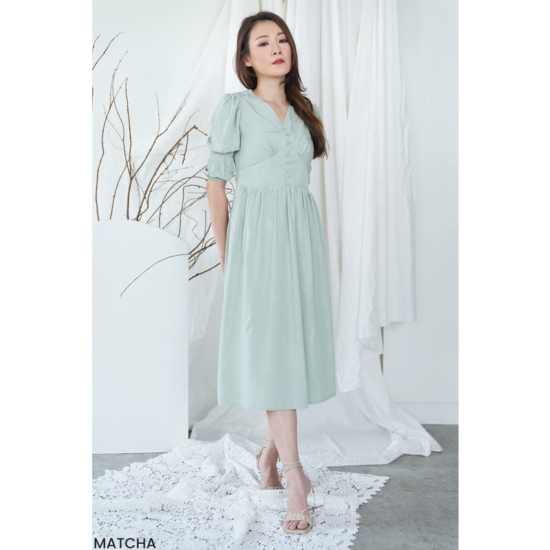 Cherry Snow Casual Dress Wanita